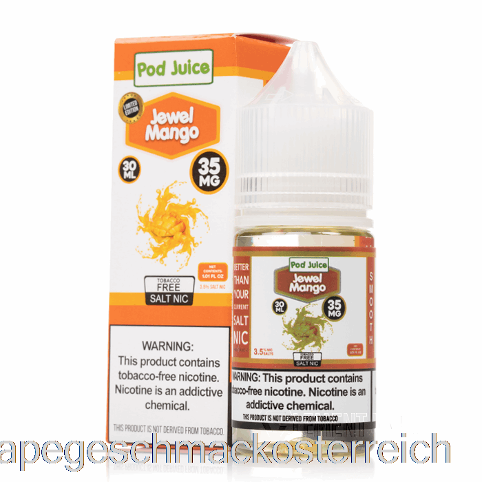 Jewel Mango - Schotensaft - 30ml 20mg Vape-Geschmack